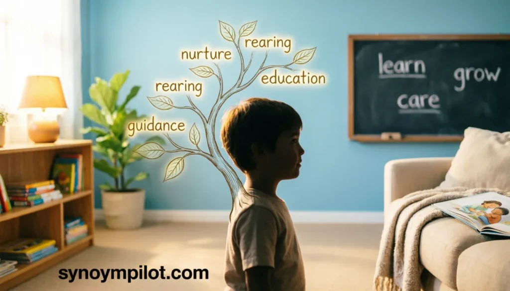 Synonyms for Upbringing