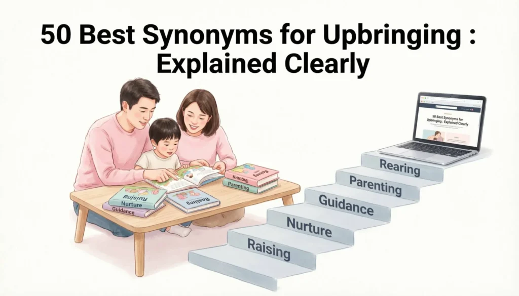 Synonyms for Upbringing