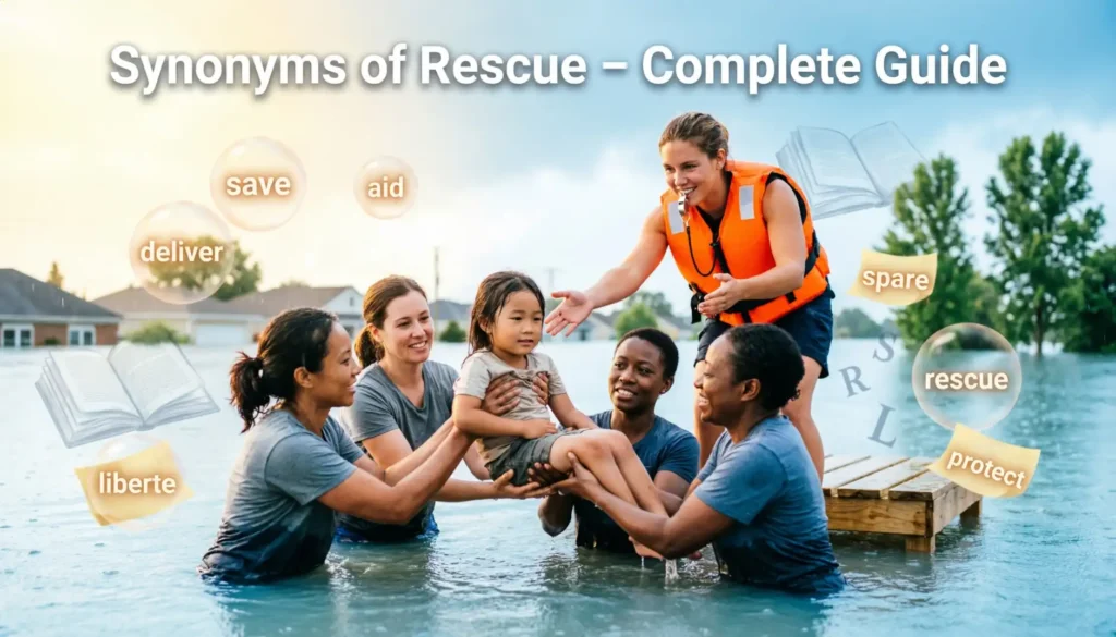 Synonym of Rescue