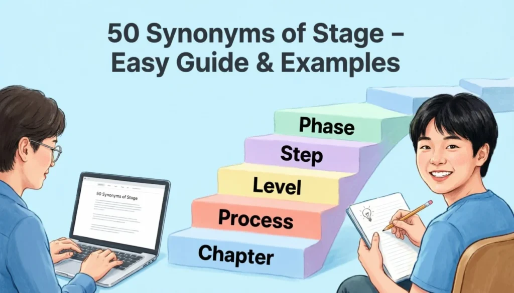 Synonyms of Stage