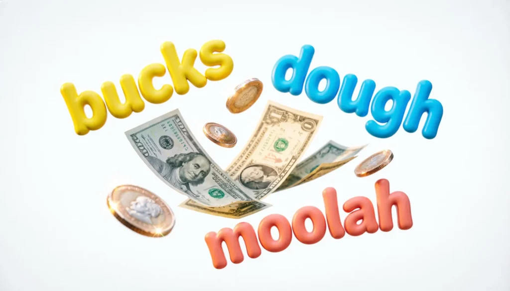 Money Synonyms Slang