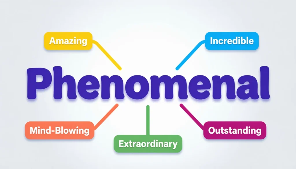 Synonyms of Phenomenal