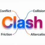 Synonyms for Clash