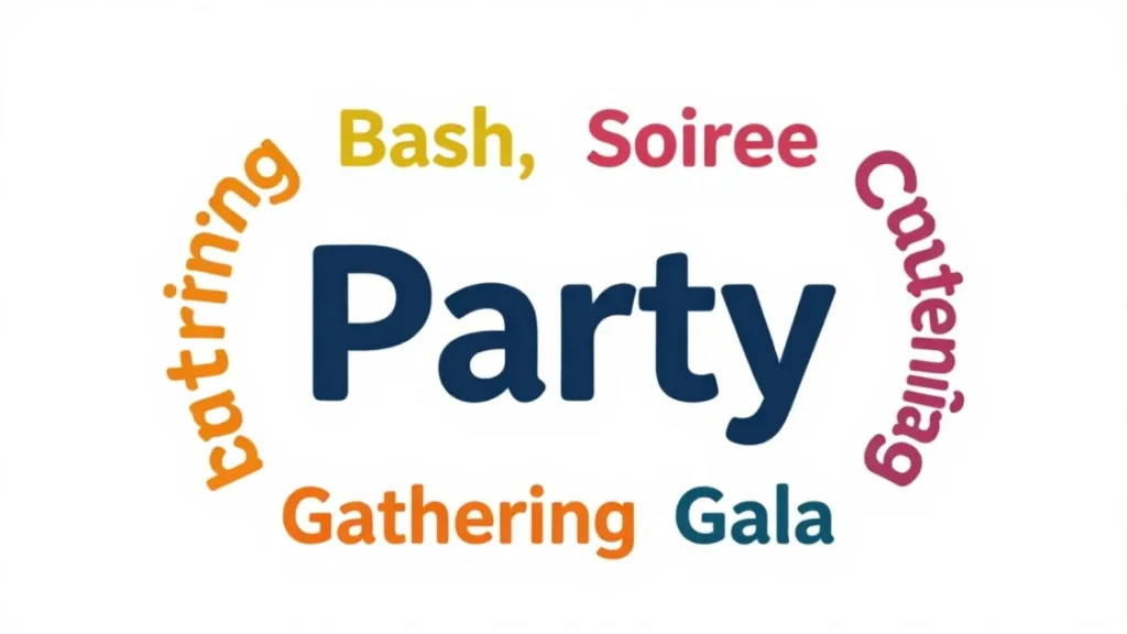 Synonyms of Party
