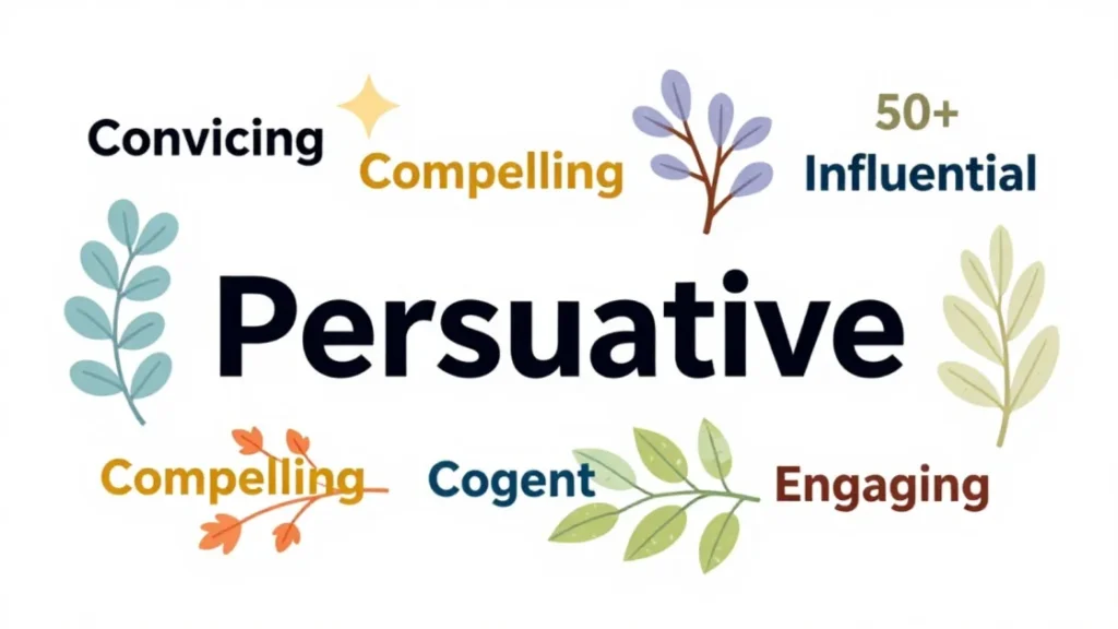 Synonyms for Persuasive