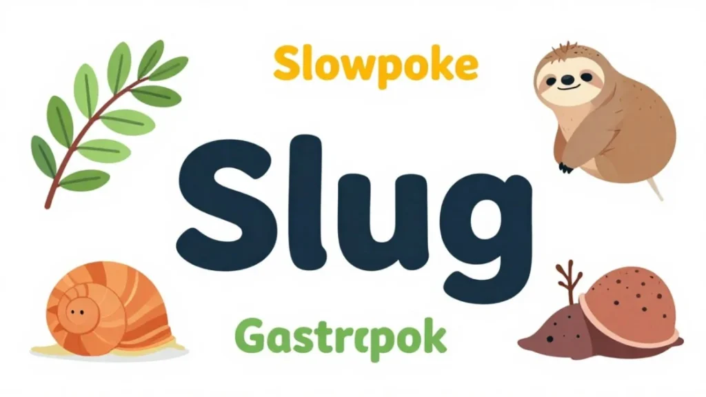 Synonyms for Slug