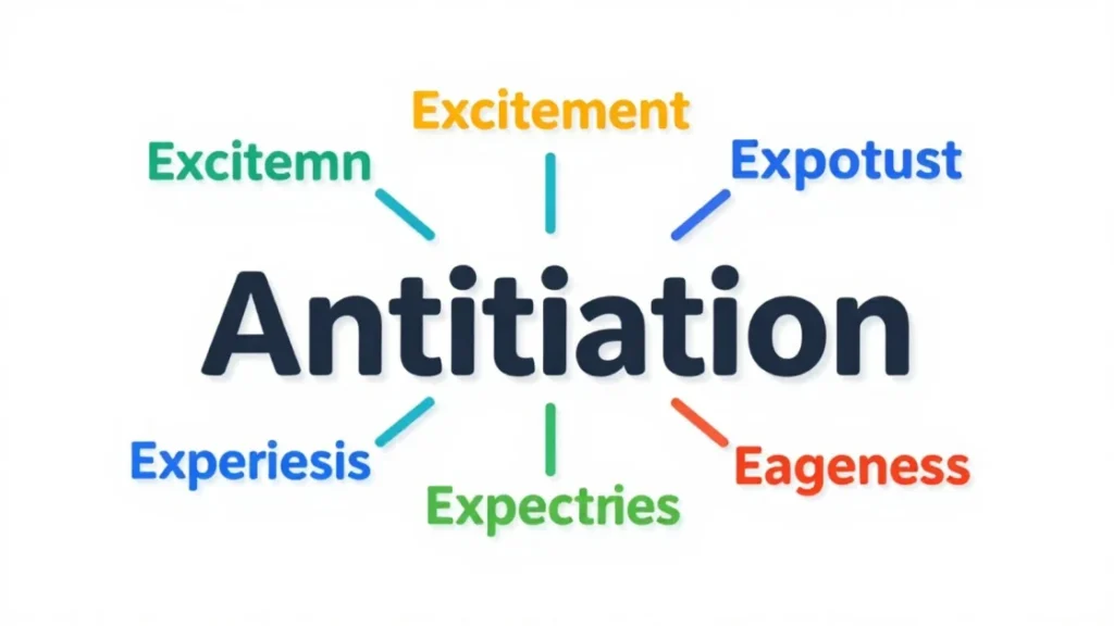 Synonyms of Anticipation