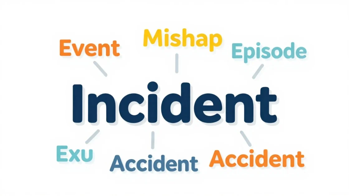 Synonyms of Incident