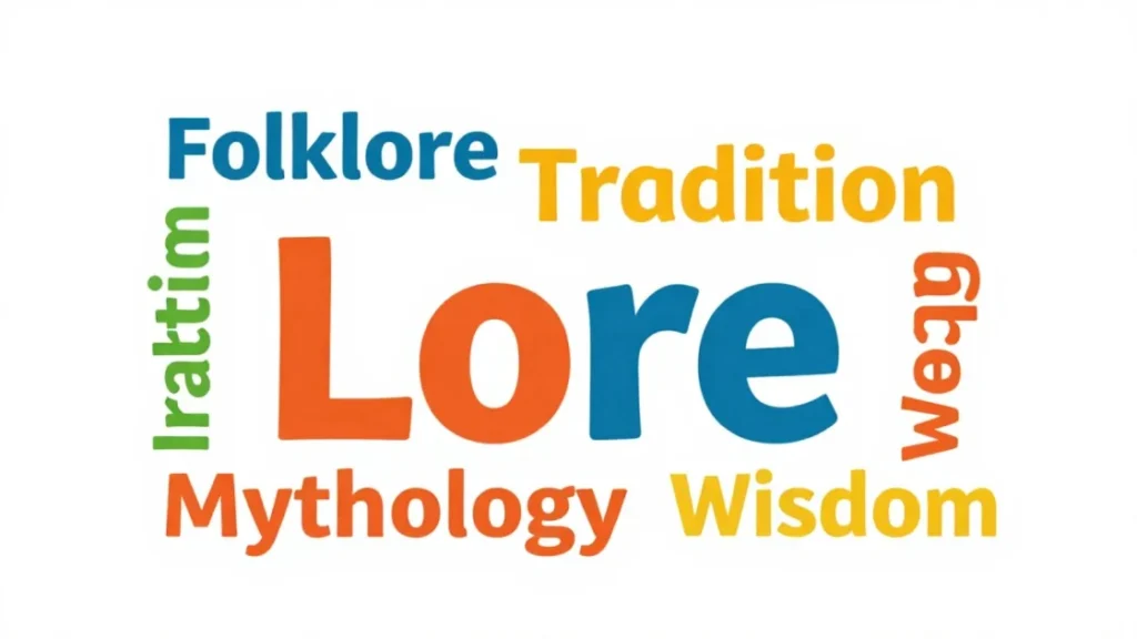 Synonyms of Lore