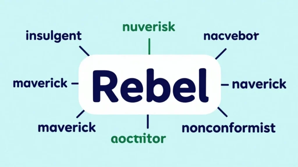 Synonyms of Rebel