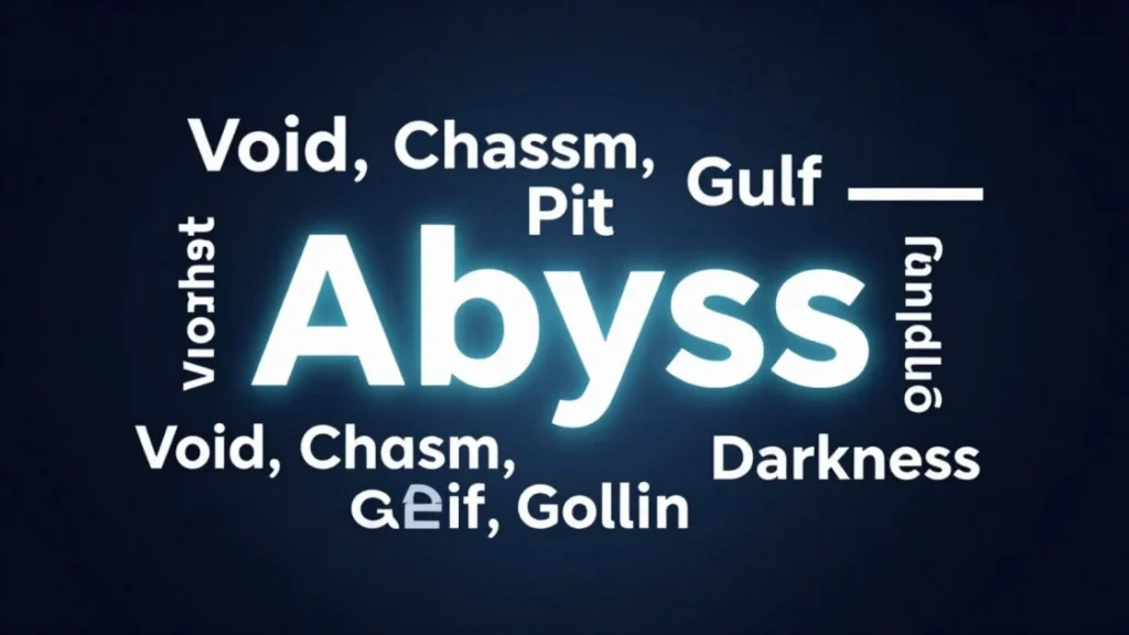 Synonyms of Abyss