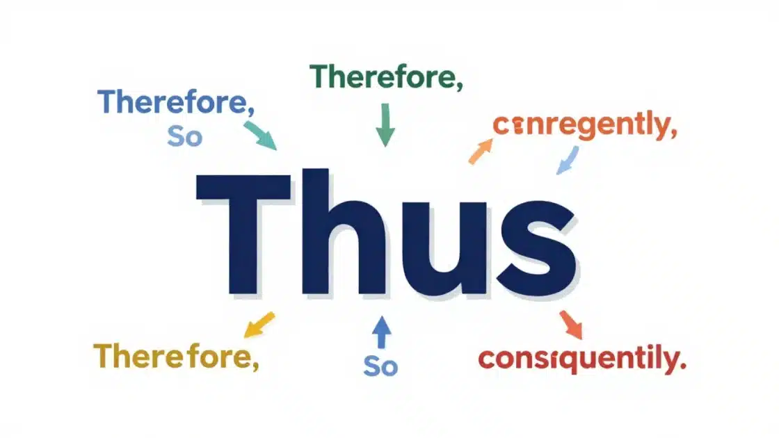 Synonyms of Thus