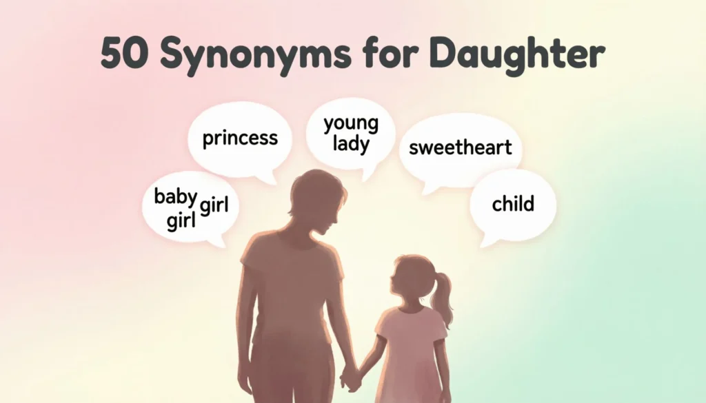 Synonyms for Daughter