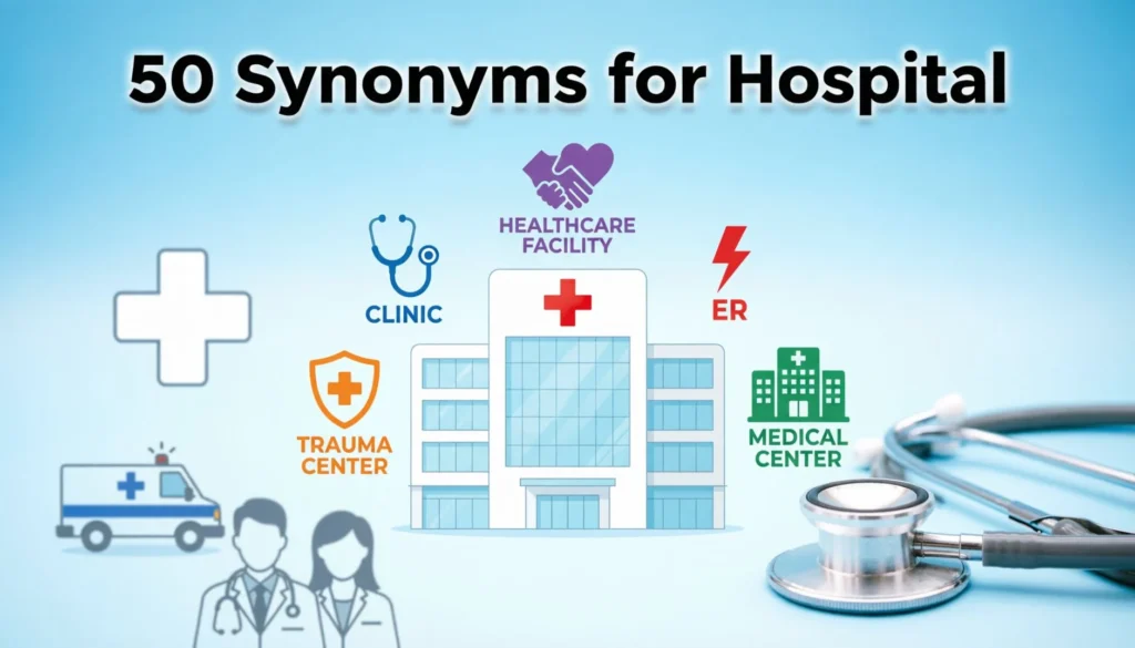 Synonyms for Hospital