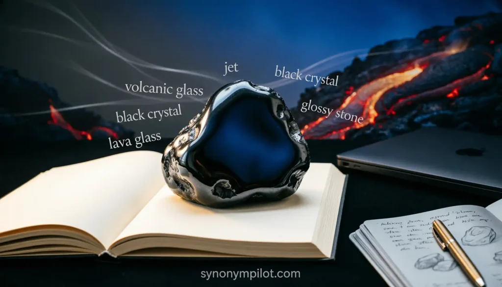 Synonyms for Obsidian
