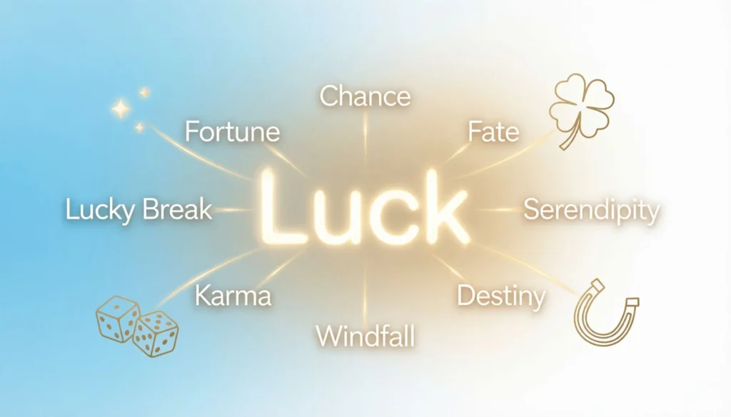 Synonyms of Luck