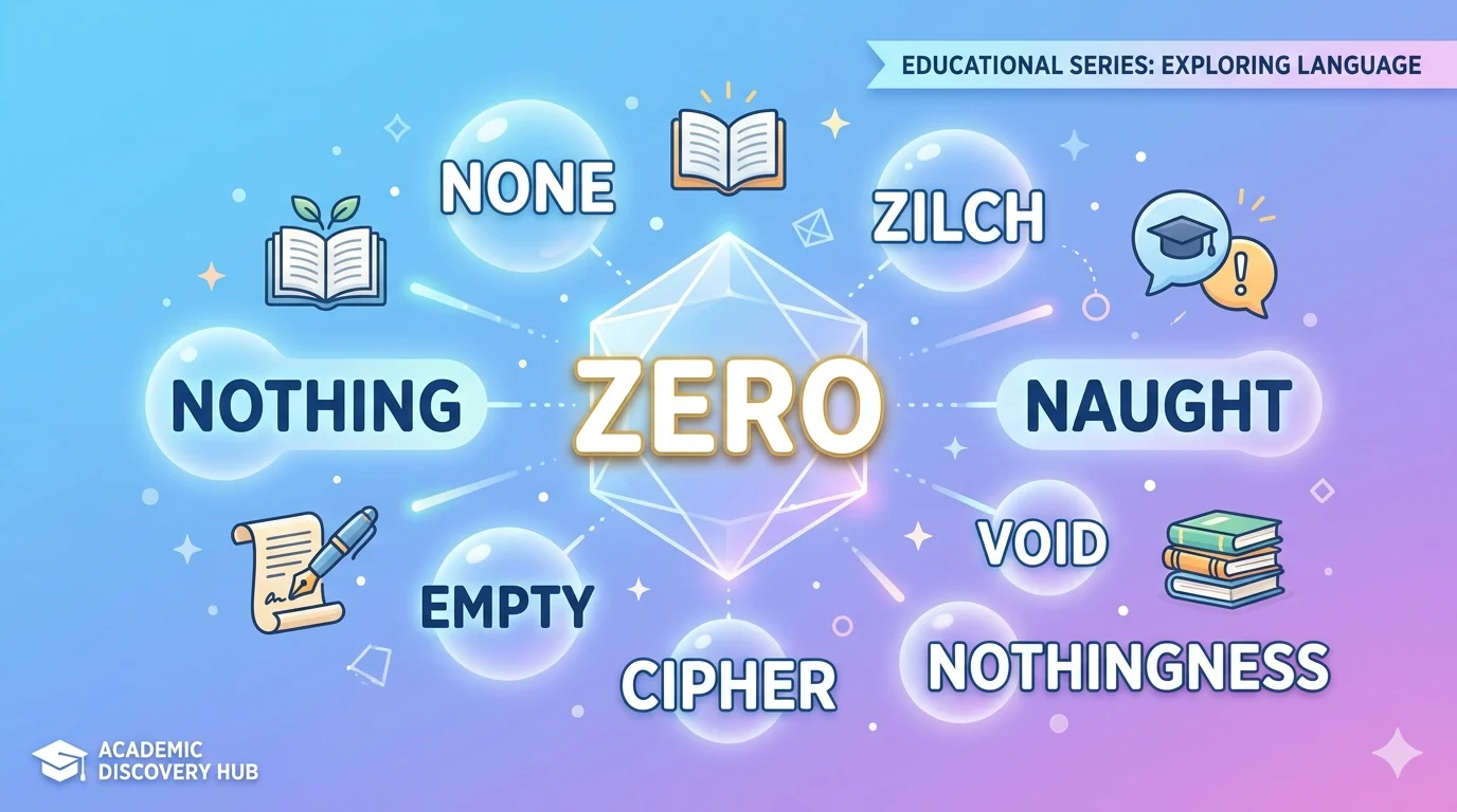 Synonyms of Zero List
