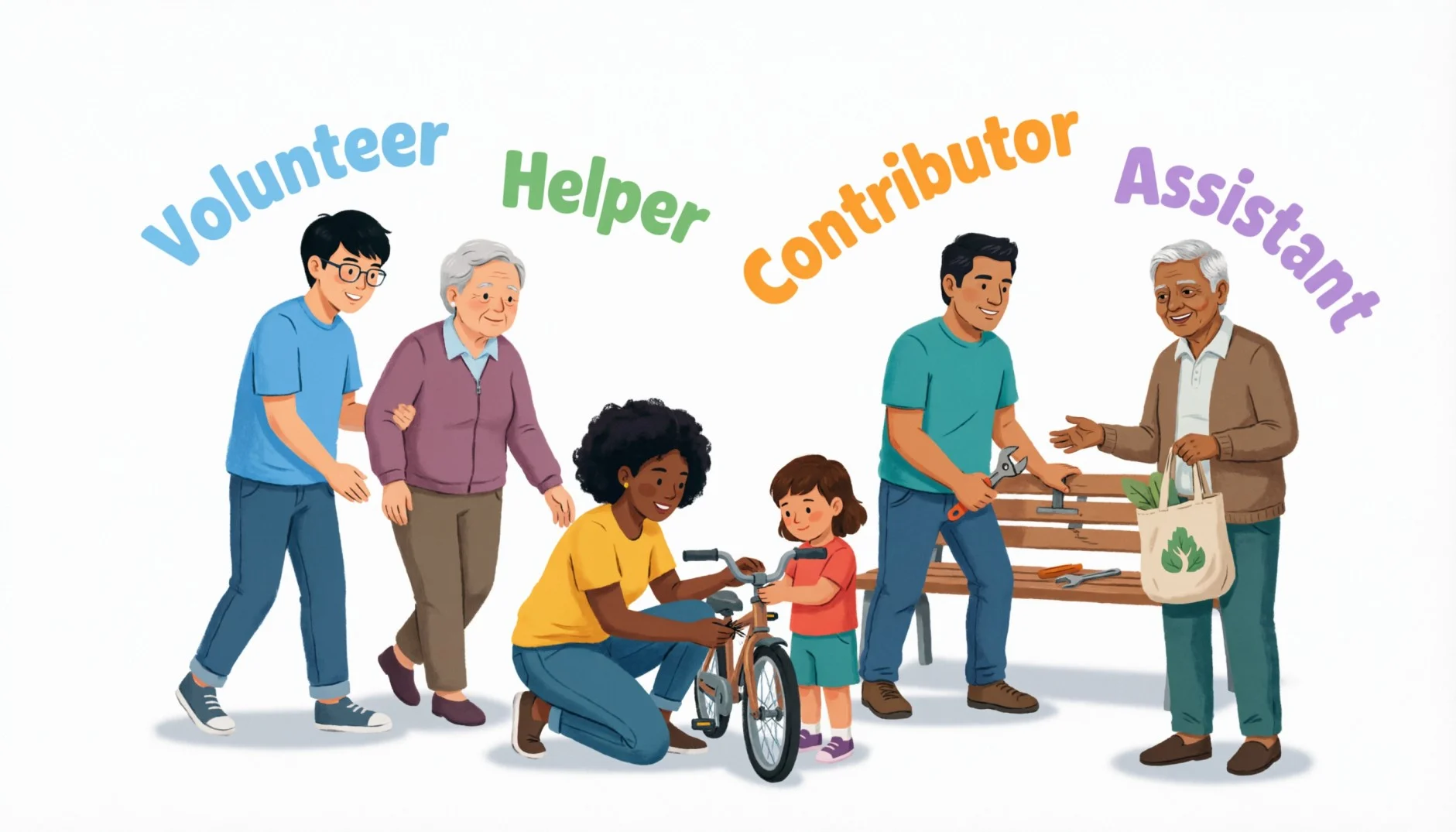 Synonyms of Volunteer