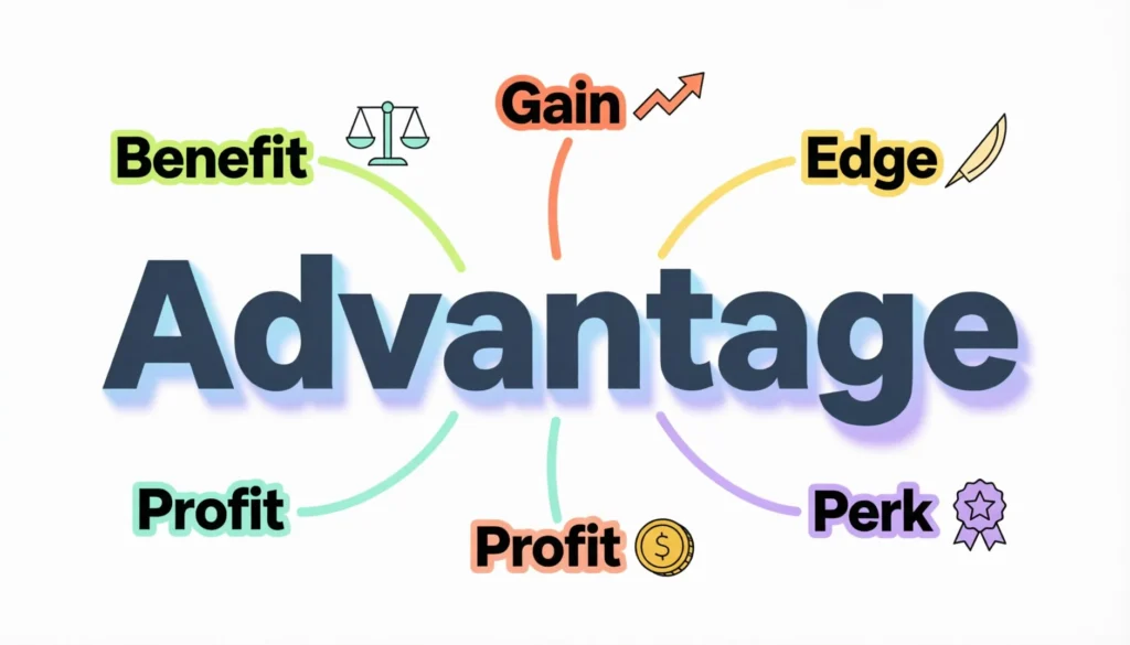 Synonyms of Advantage