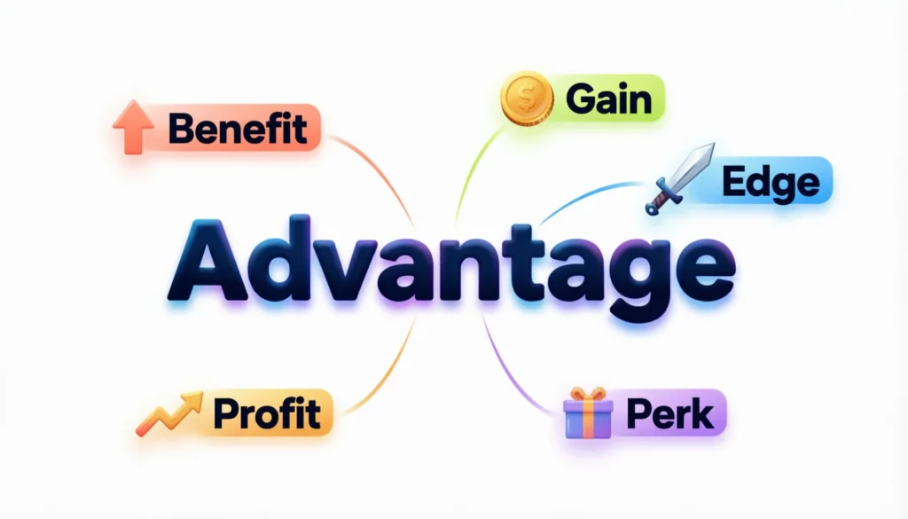 Synonyms of Advantage