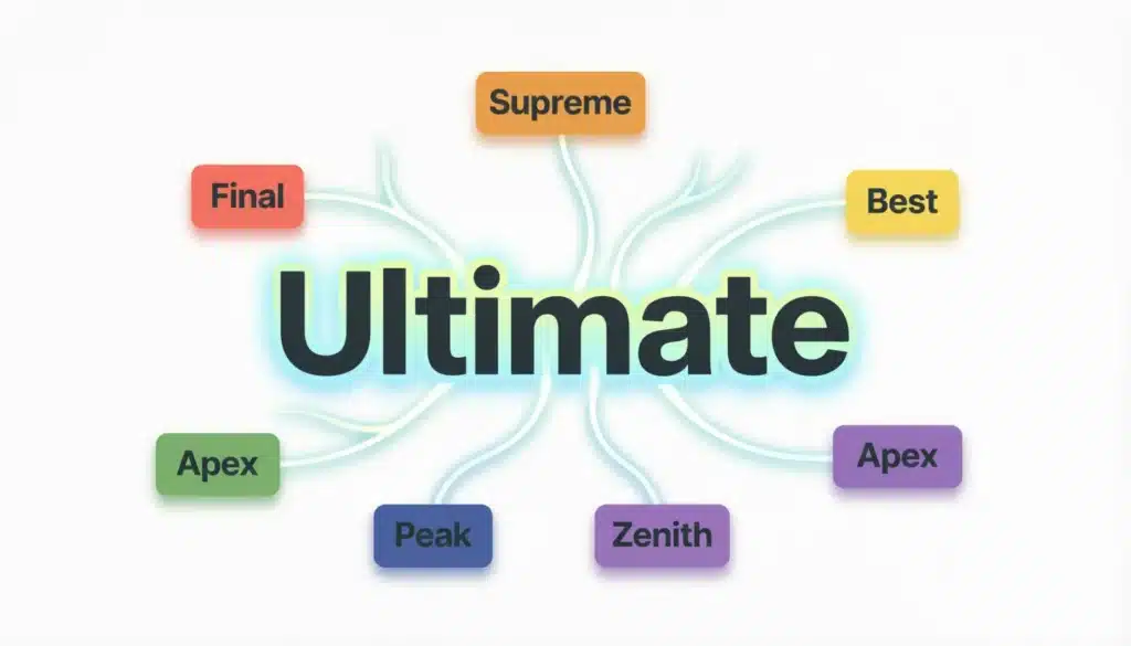 Synonyms of Ultimate