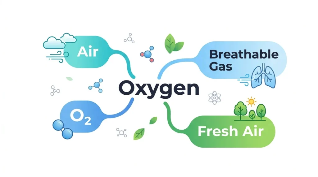 Synonyms of Oxygen