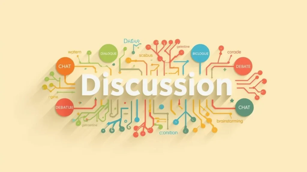 Synonyms of Discussion