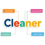 Synonyms for Cleaner