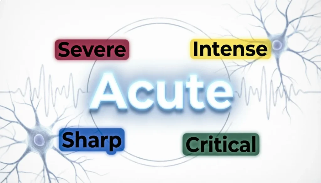 Synonyms for Acute