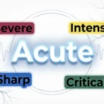 Synonyms for Acute