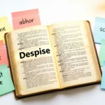 Synonyms for Despise