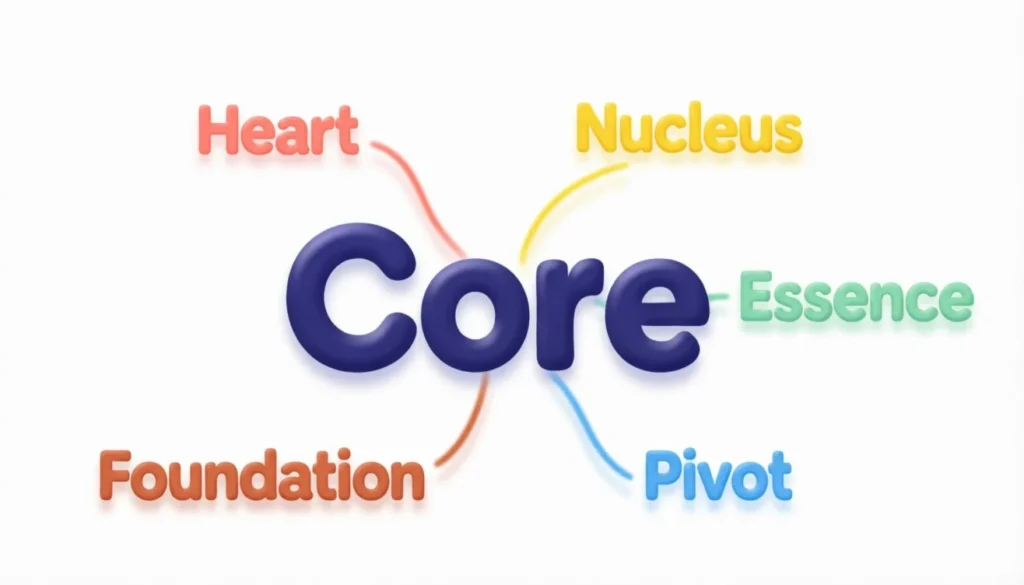 Synonyms of Core