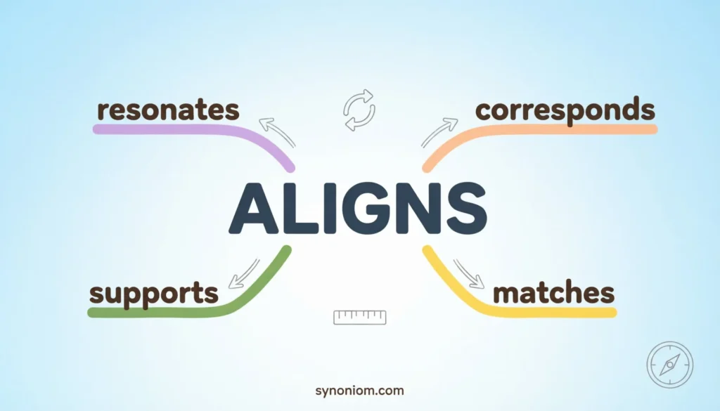 Aligns Synonym