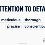 Attention to Detail Synonym