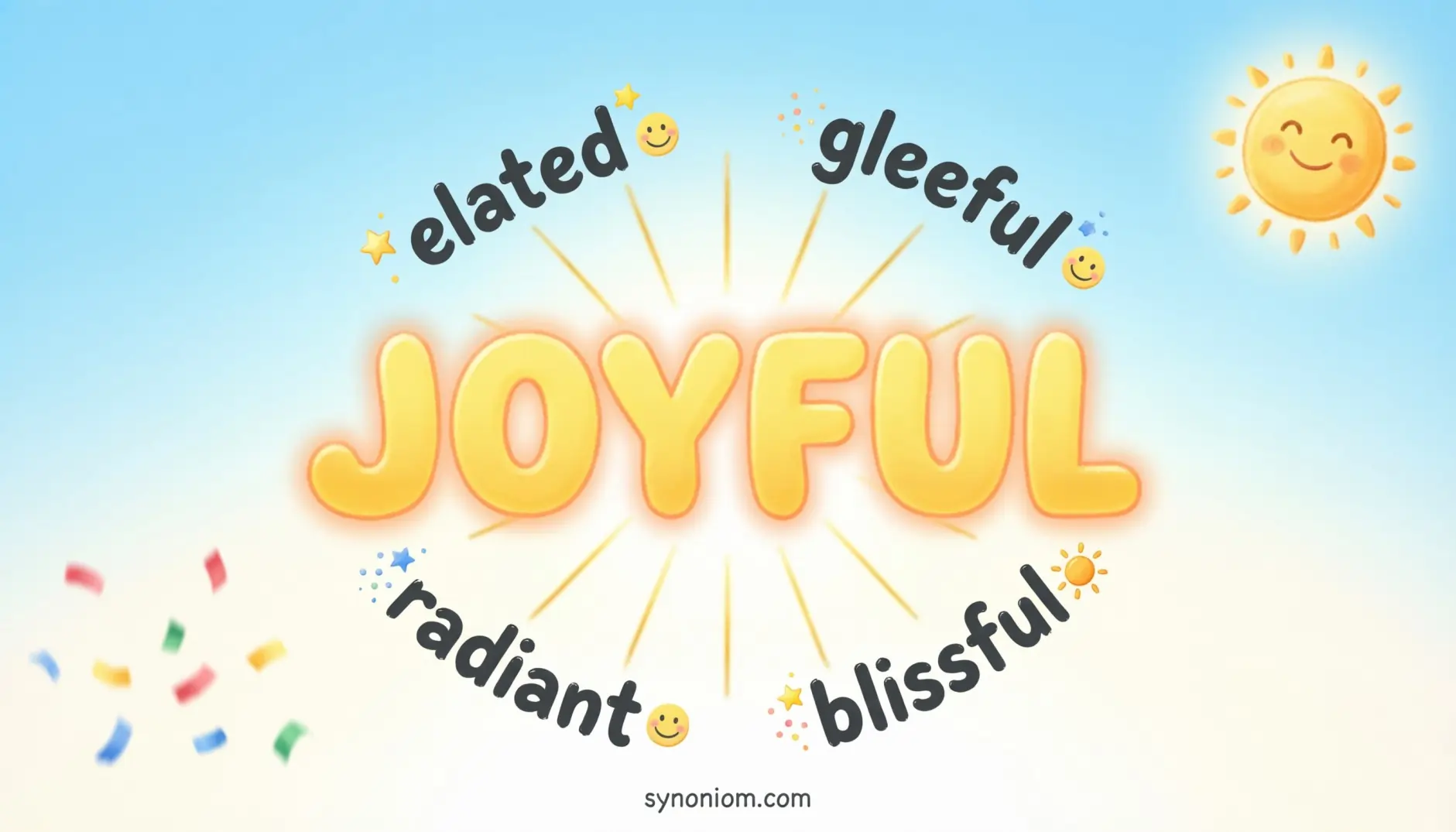 Joyful Synonym