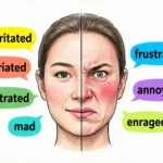 Synonyms for Angered