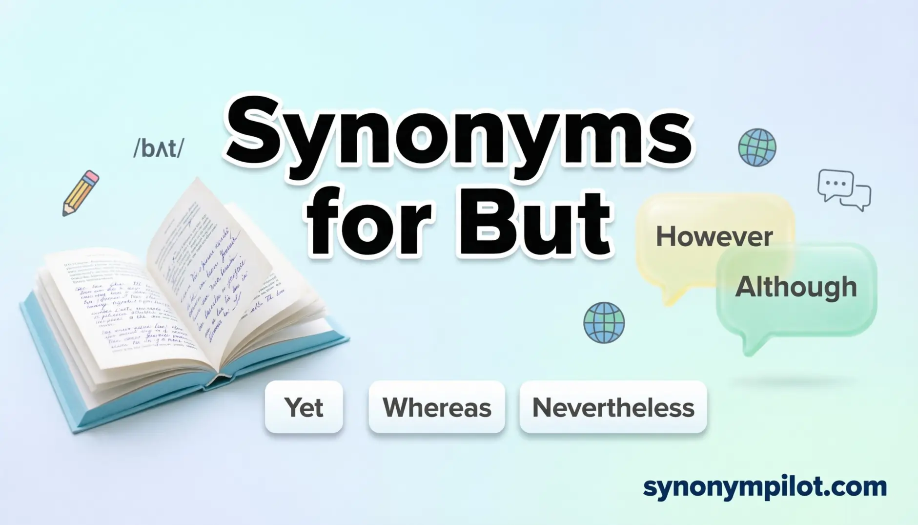 Synonyms for But