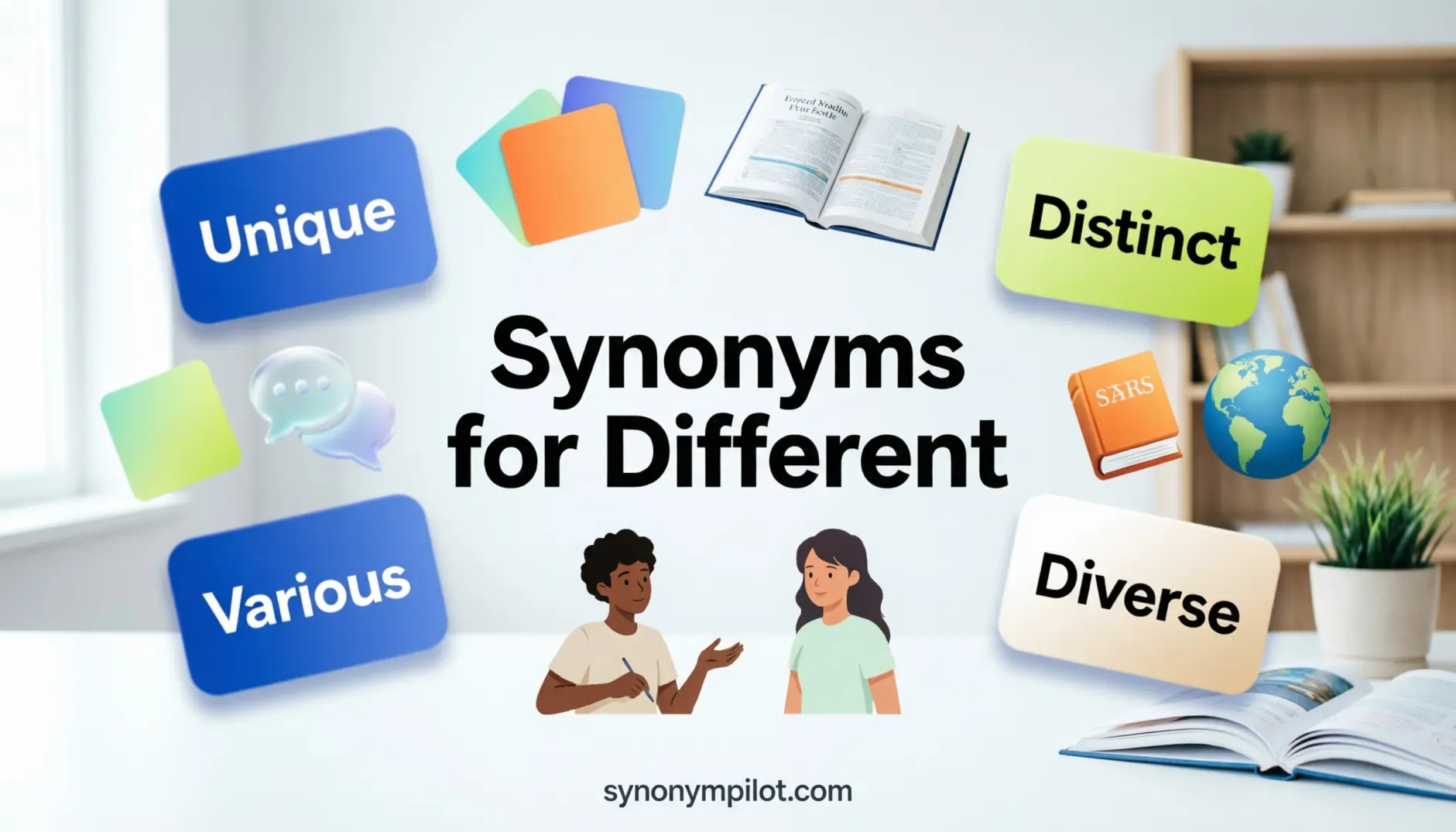 Synonyms for Different
