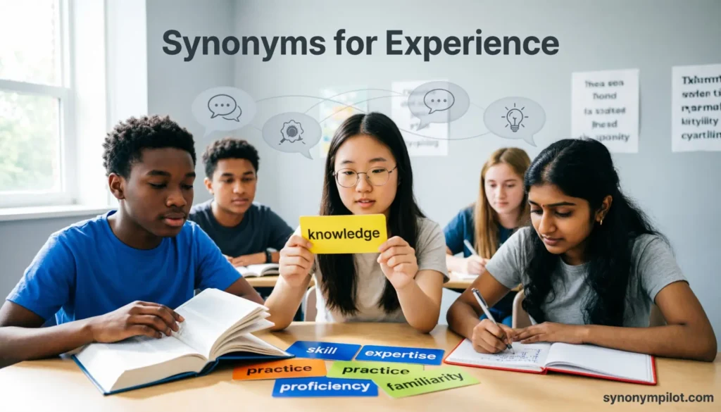 Synonyms for Experience