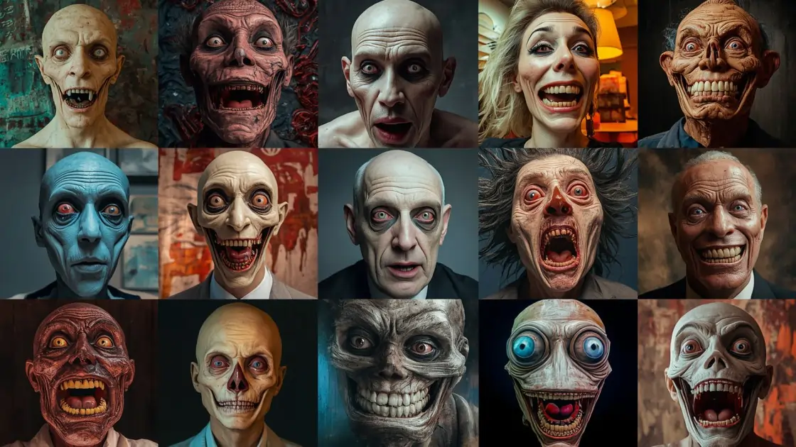 Synonyms for Grotesque