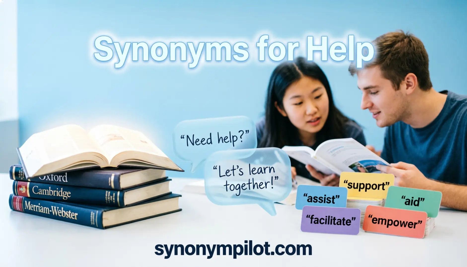Synonyms for Help