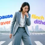 Synonyms for Hesitate