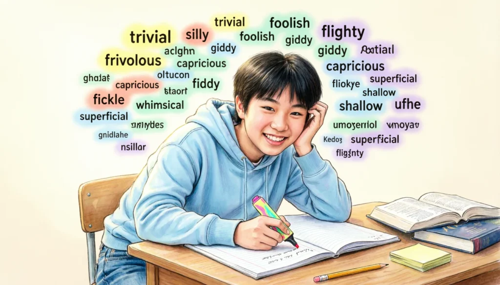 Synonyms of Frivolous