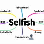 Synonyms of Selfish