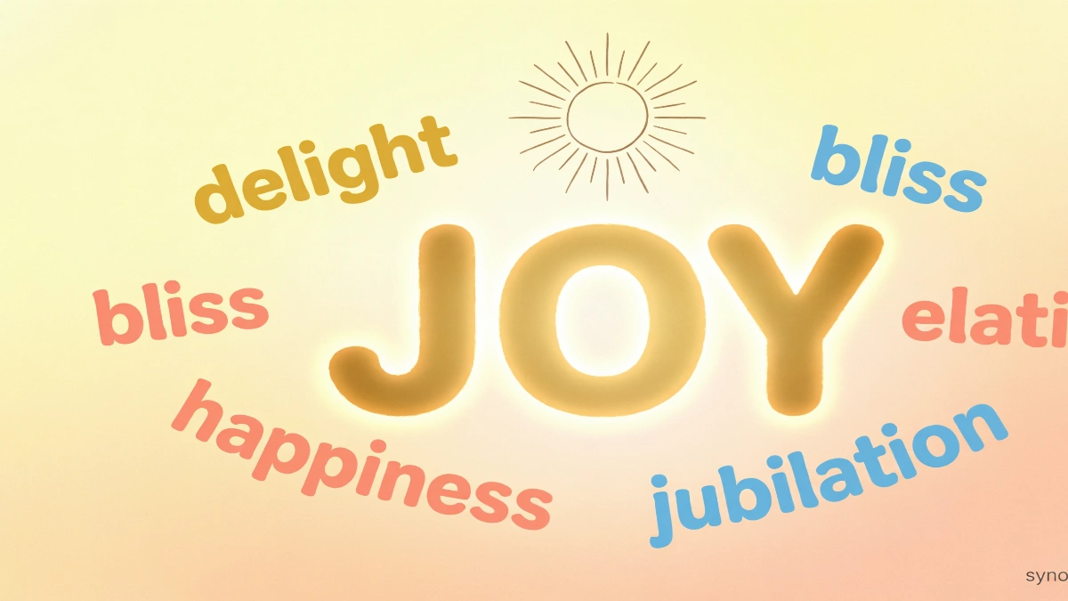 Joy Synonyms