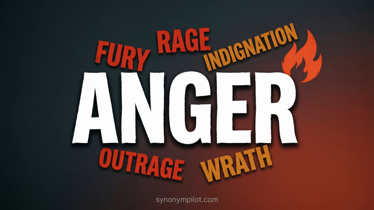 Synonyms for Anger