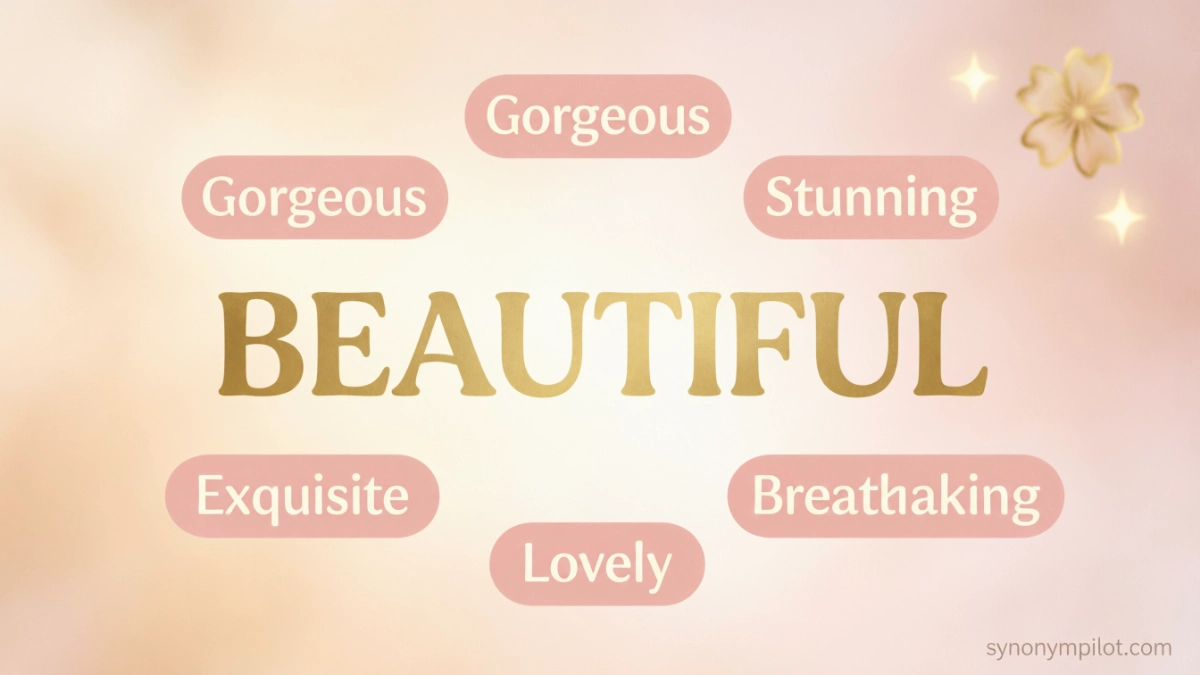 Synonyms for Beautiful