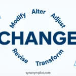 Synonyms for Change