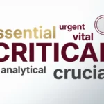 Synonyms for Critical