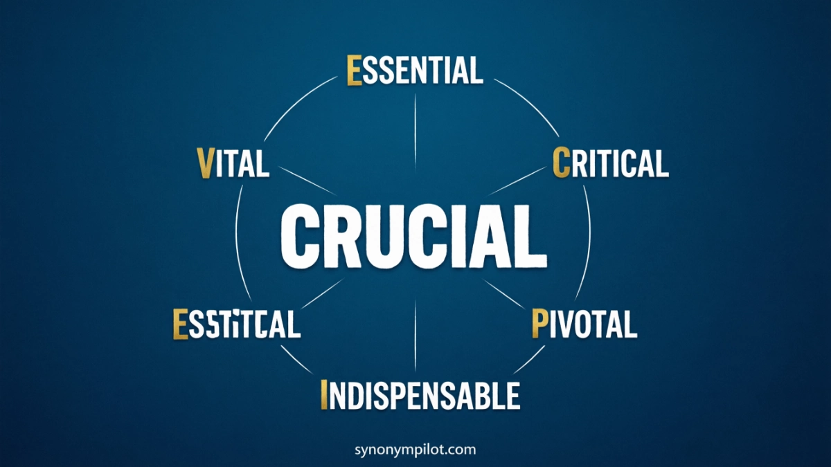 Synonyms for Crucial